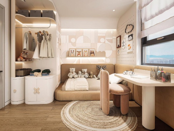 thiet ke can ho The Emerald Garden View