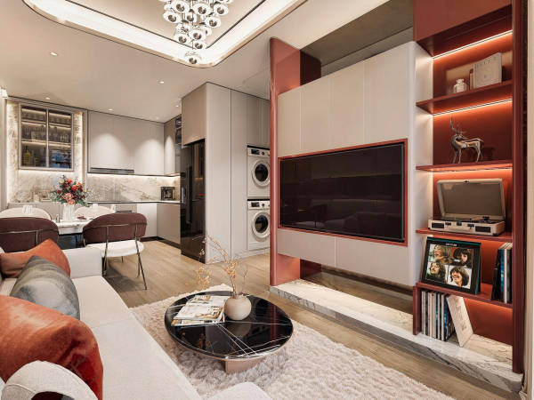 thiet ke can ho Happy One Mori