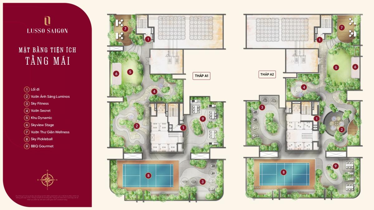 Mặt bằng Mặt bằng The Emerald Garden View