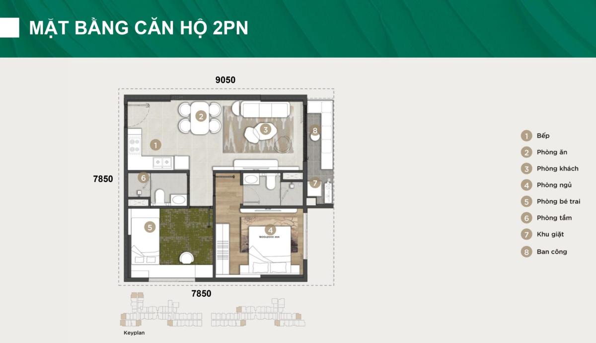 Mặt bằng Mặt bằng The Emerald Garden View