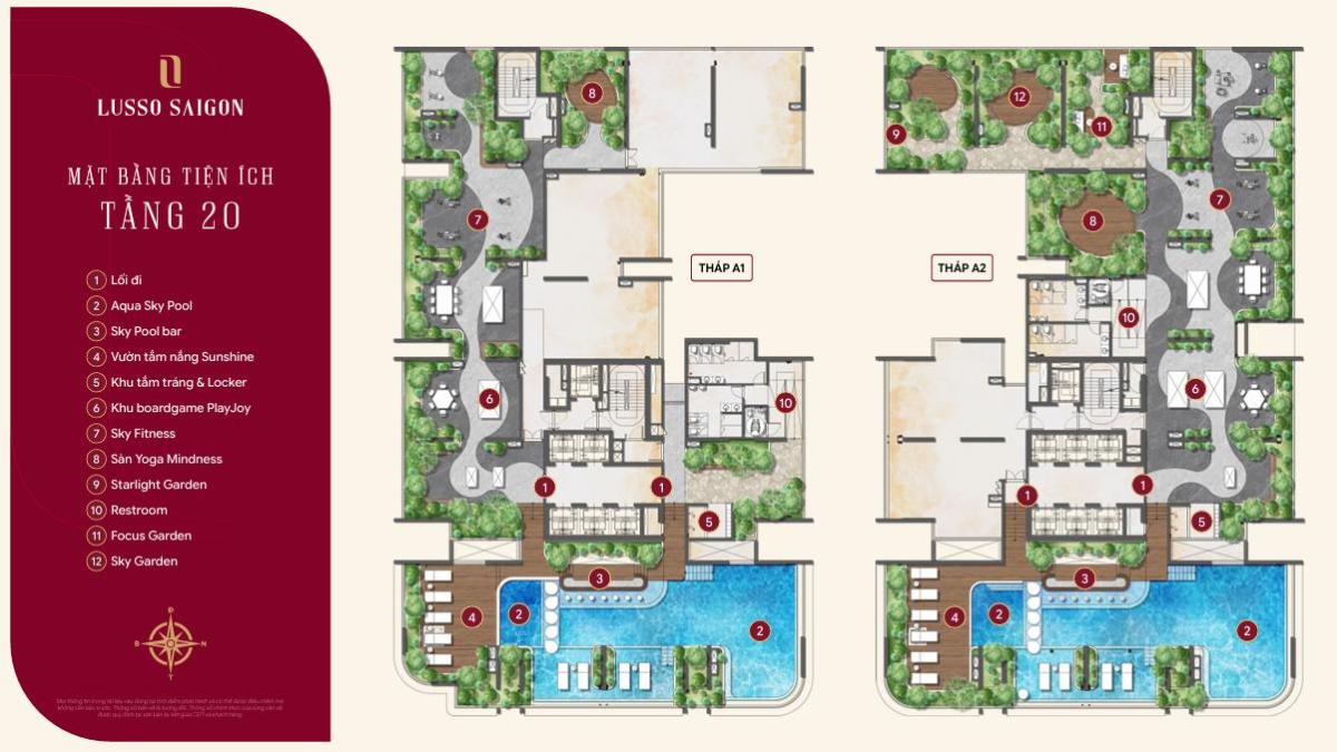 Mặt bằng The Emerald Garden View