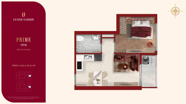 thiet ke can ho Lusso SaiGon
