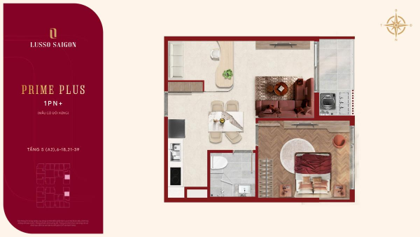 thiet ke can ho Lusso SaiGon