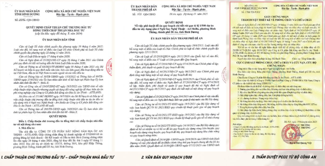 pháp lý dự án Art Stella