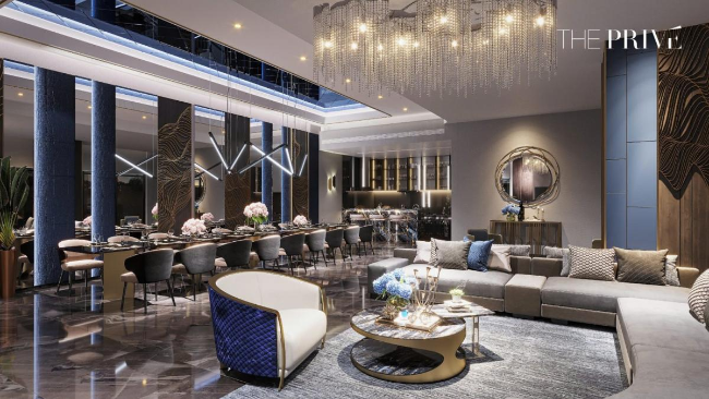 tiện ích căn hộ The Privé