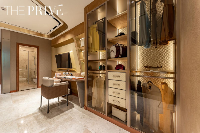 thiet ke can ho The Privé Đất Xanh