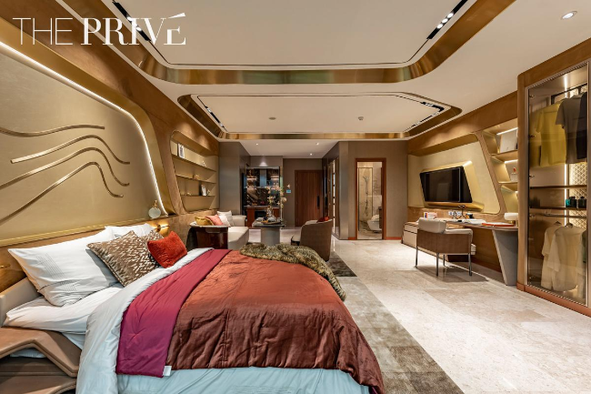 thiet ke can ho The Privé Đất Xanh